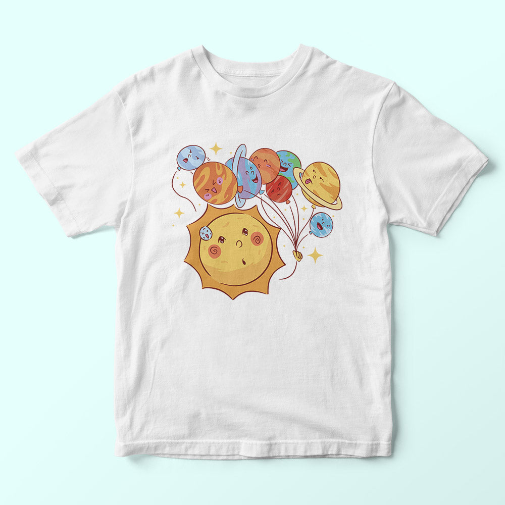 Sun & Planets Kids T-Shirt