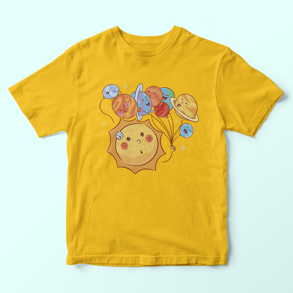 Sun & Planets Kids T-Shirt