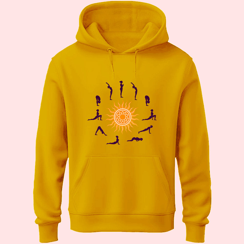 Surya Namaskar Unisex Hoodie