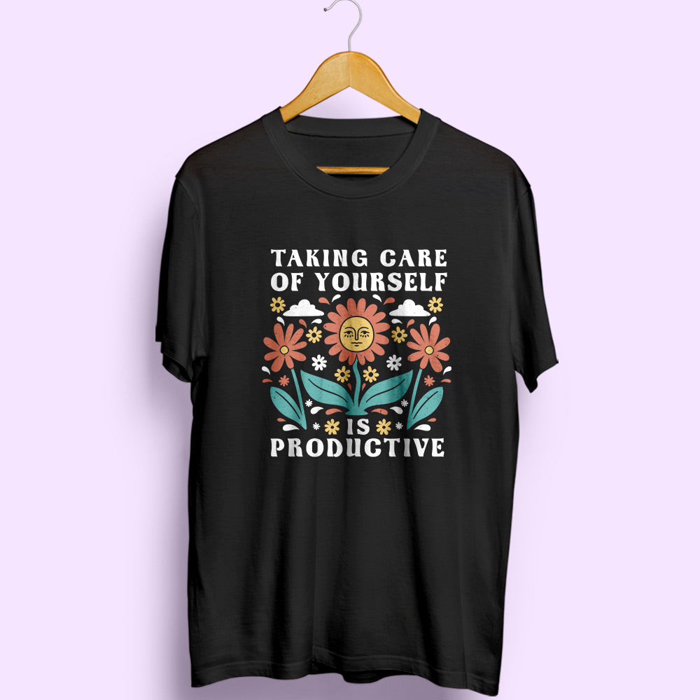 Taking Care Half Sleeve T-Shirt - Soul & Peace