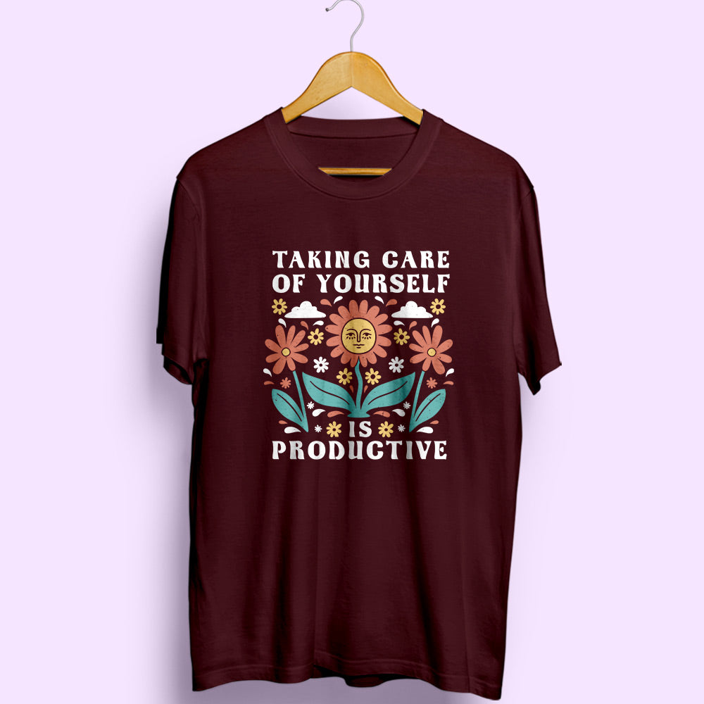 Taking Care Half Sleeve T-Shirt - Soul & Peace