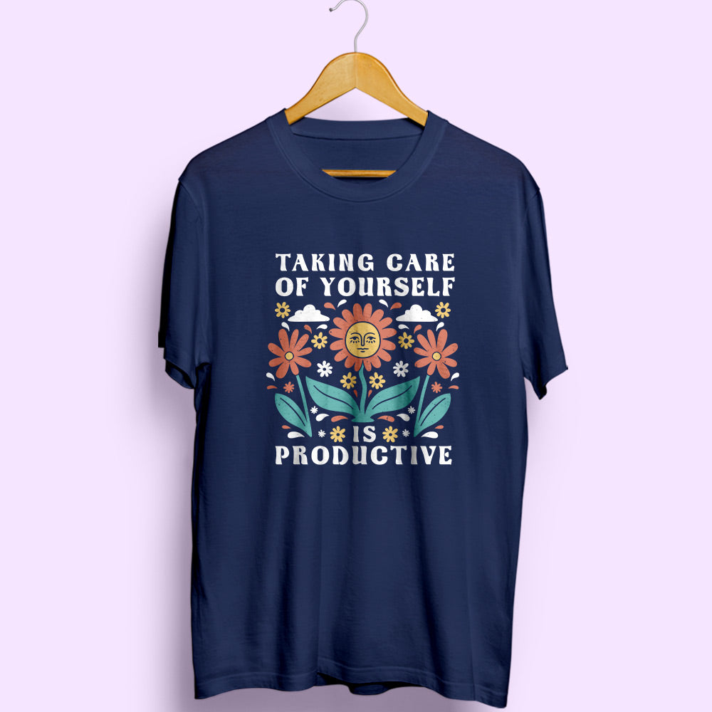 Taking Care Half Sleeve T-Shirt - Soul & Peace