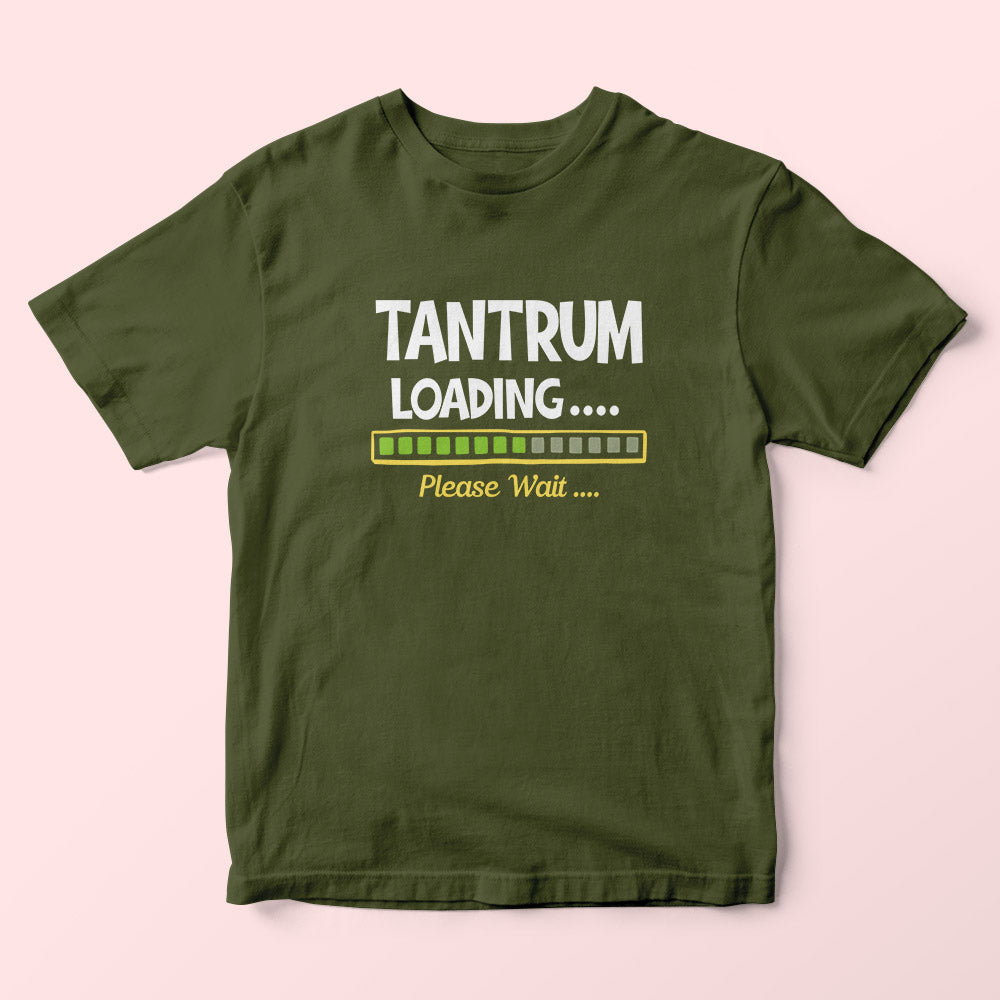 Tantrum Loading Kids T-Shirt