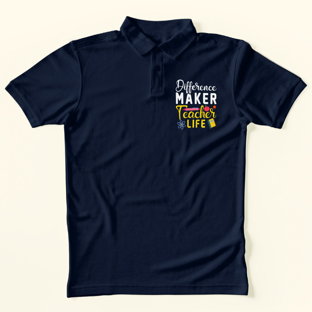 Teacher Life Polo T-Shirt