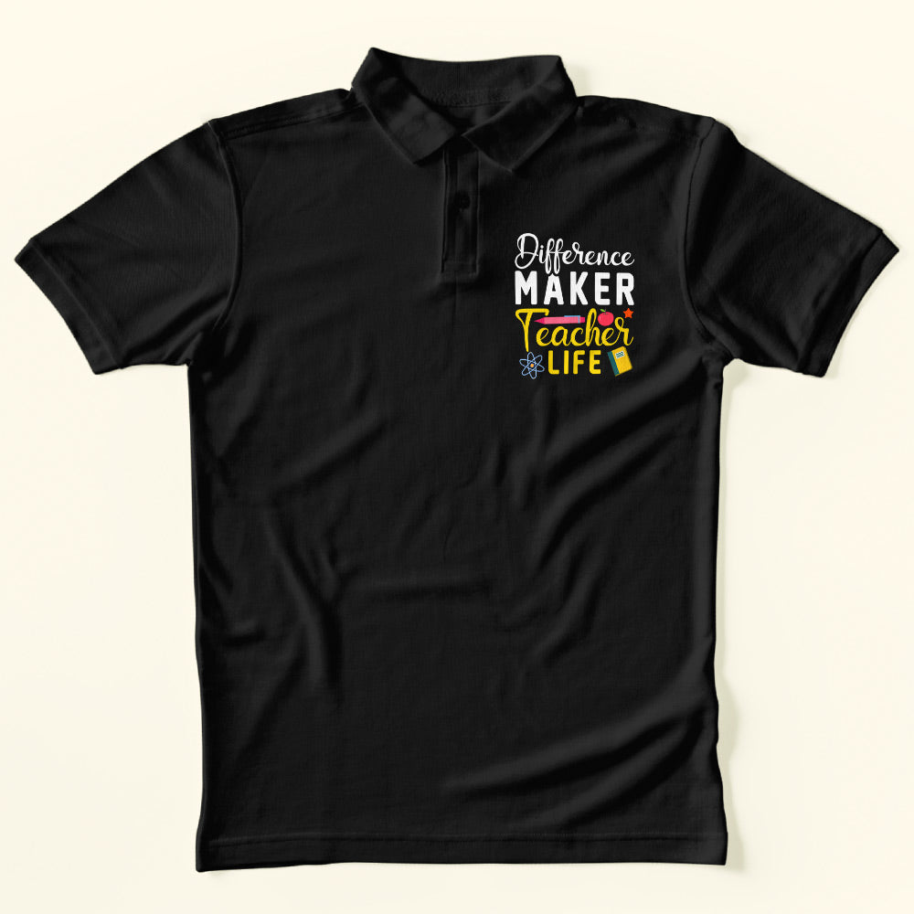 Teacher Life Polo T-Shirt