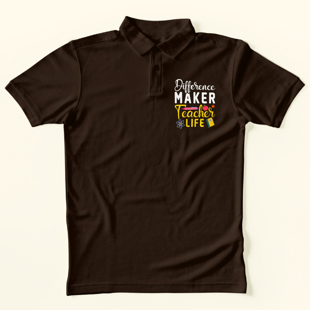 Teacher Life Polo T-Shirt