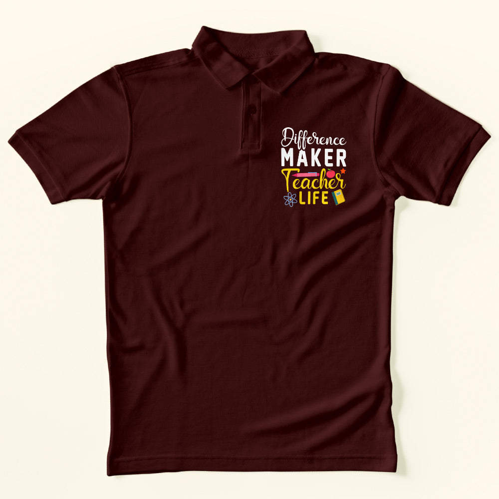 Teacher Life Polo T-Shirt