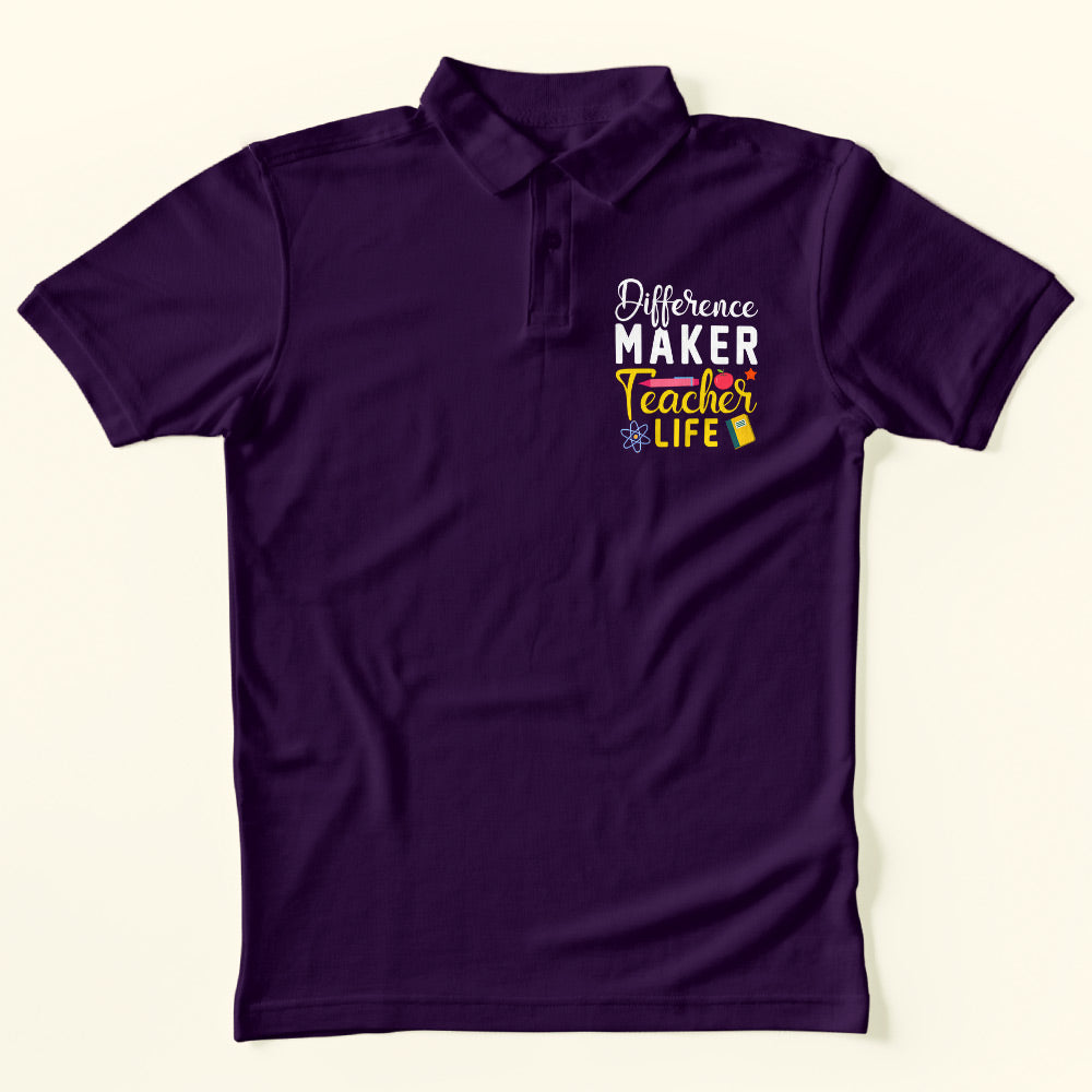 Teacher Life Polo T-Shirt