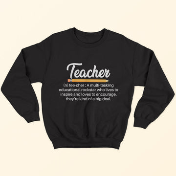 Teacher Meaning Sweatshirt