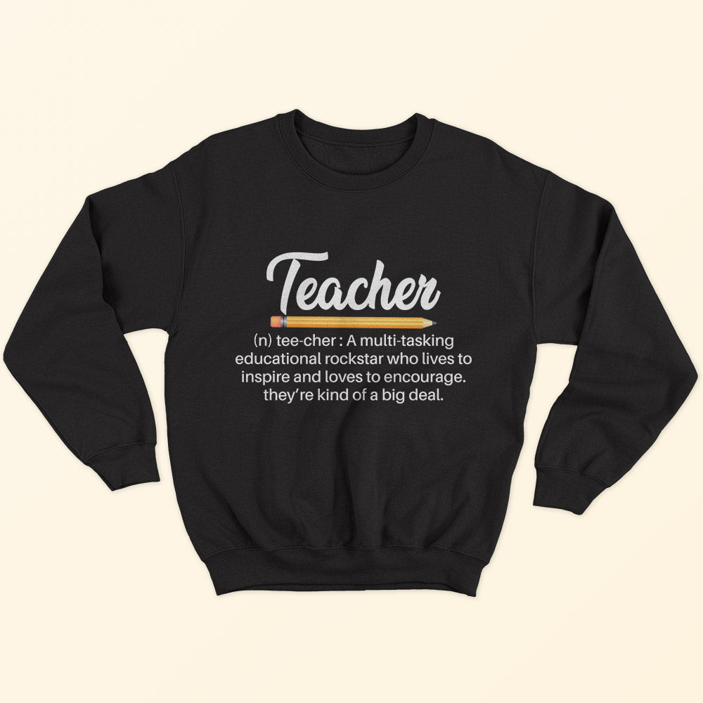 Teacher Meaning Sweatshirt - Soul & Peace
