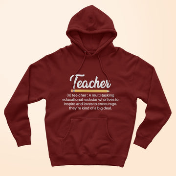 Teacher Meaning Unisex Hoodie