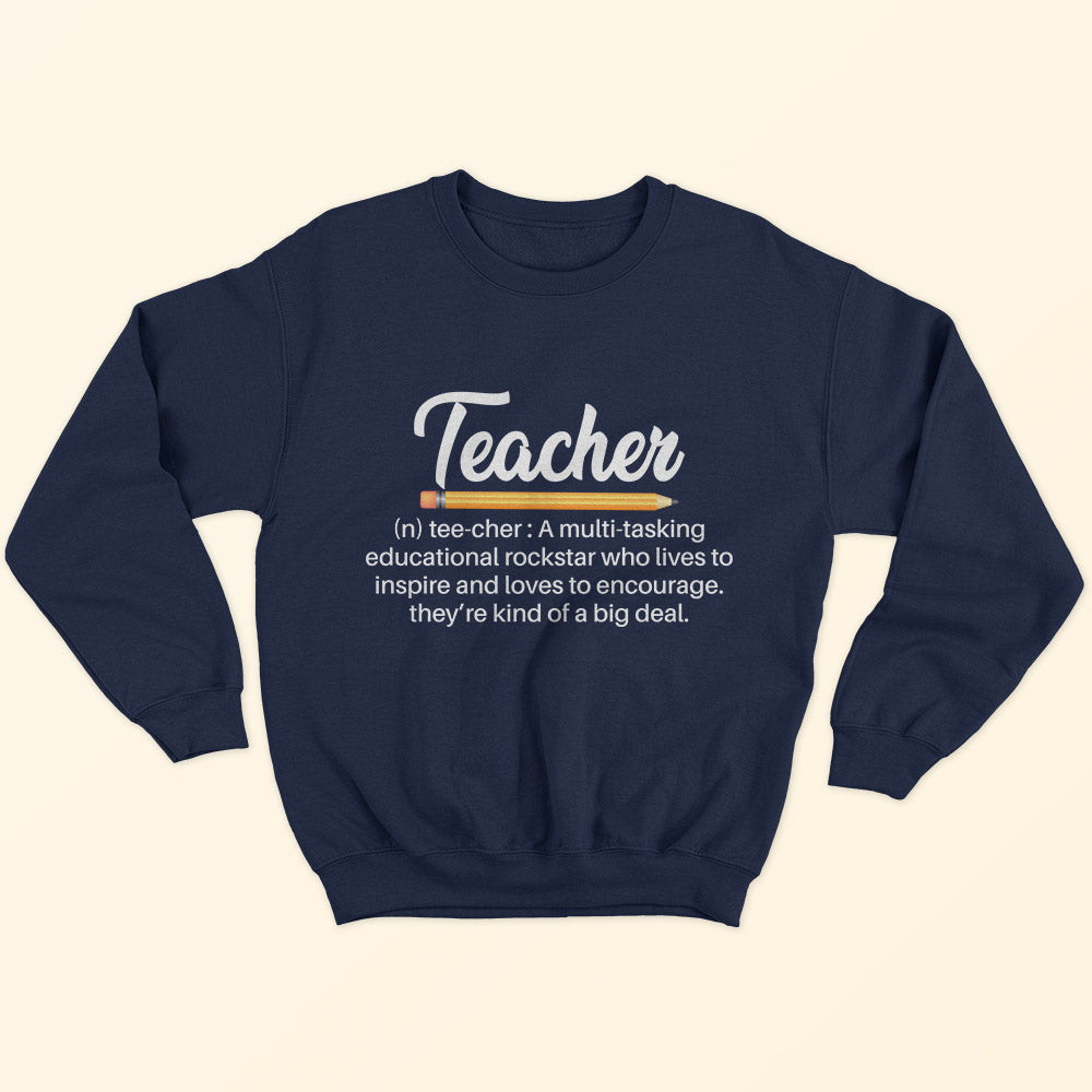 Teacher Meaning Sweatshirt - Soul & Peace