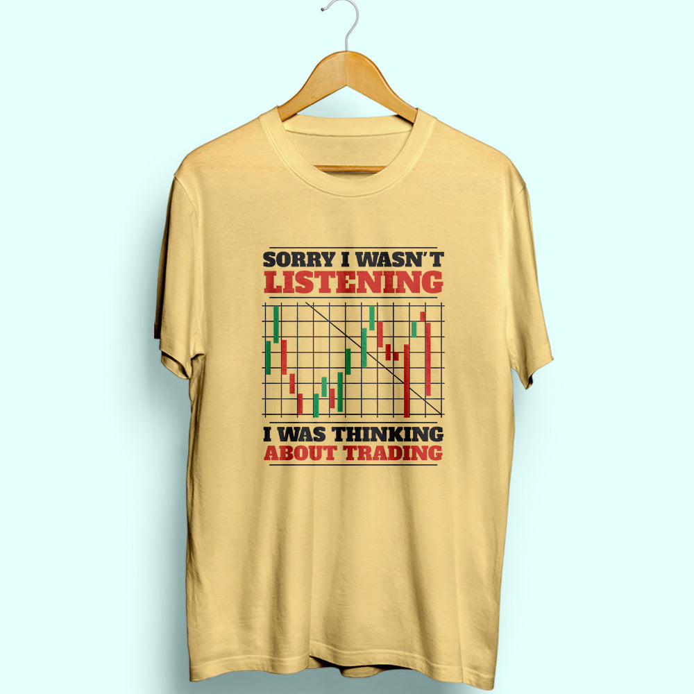 Thinking About Trade Half Sleeve T-Shirt