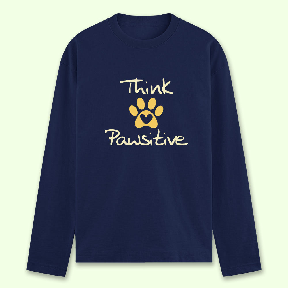 Think Pawsitive Full Sleeve T-shirt - Soul & Peace