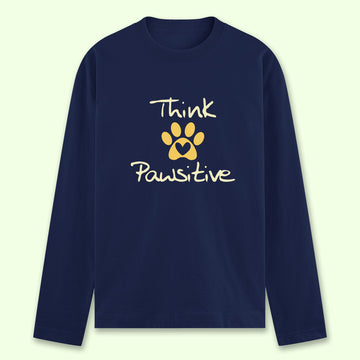 Think Pawsitive Full Sleeve T-shirt - Soul & Peace