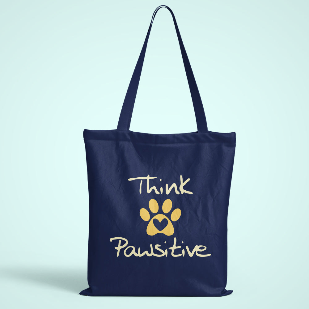 Think Pawsitive Tote Bag