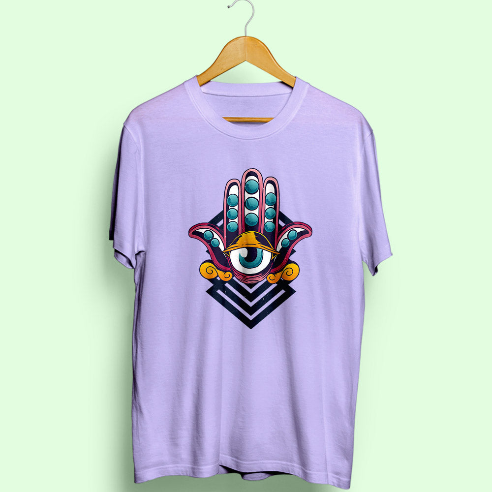 Third Eye Half Sleeve T-Shirt