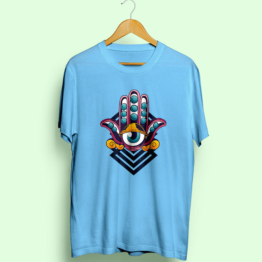 Third Eye Half Sleeve T-Shirt