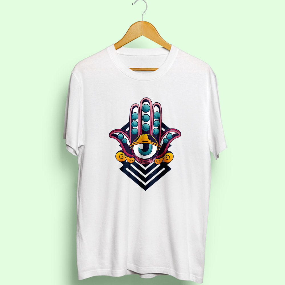 Third Eye Half Sleeve T-Shirt