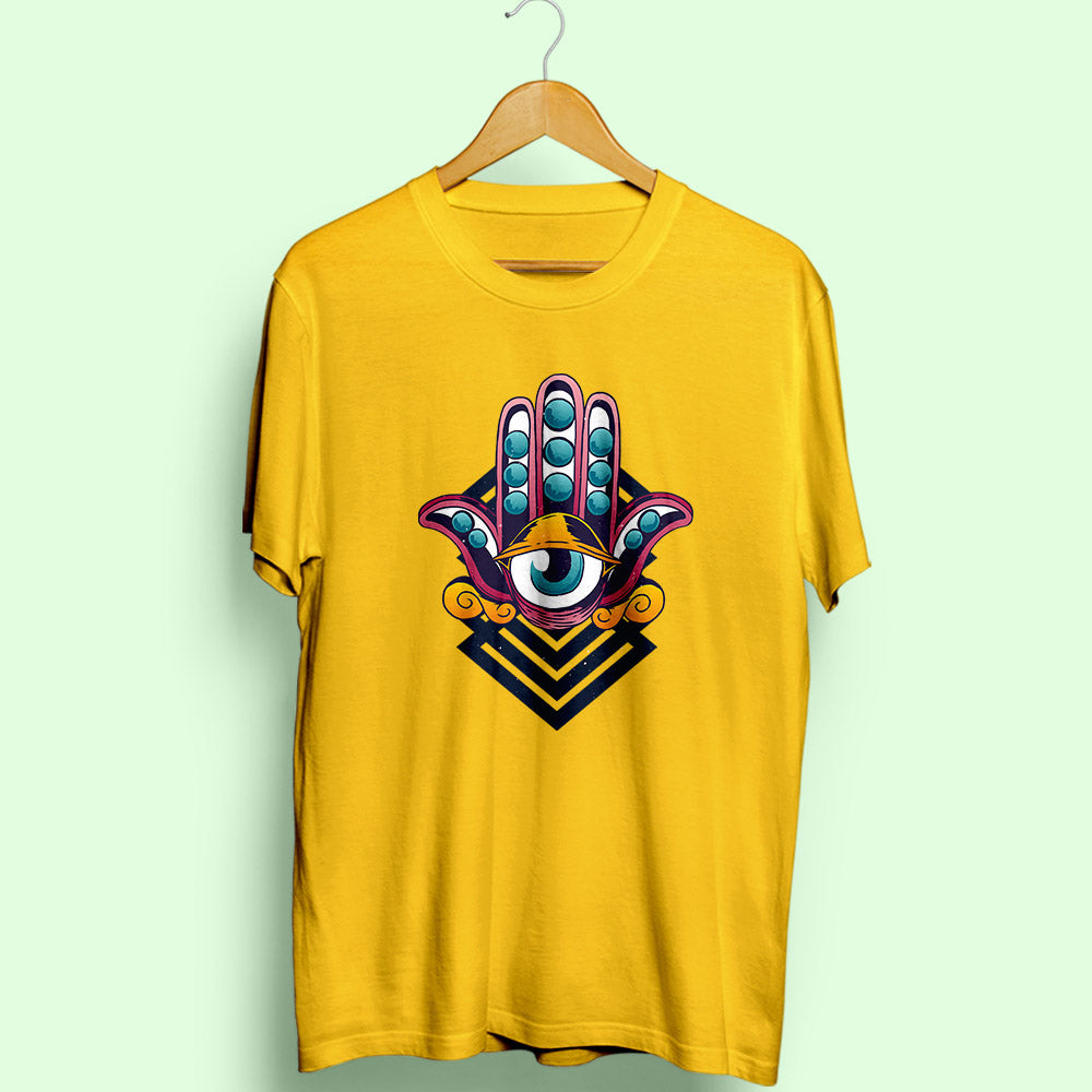 Third Eye Half Sleeve T-Shirt