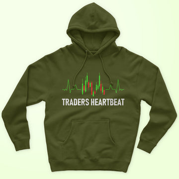 Traders Heartbeat Unisex Hoodie