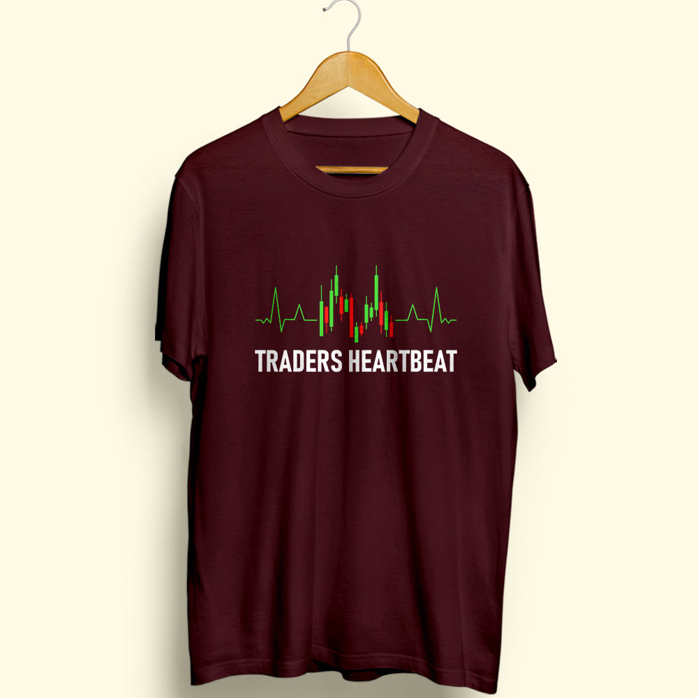 Traders Heartbeat Half Sleeve T-Shirt