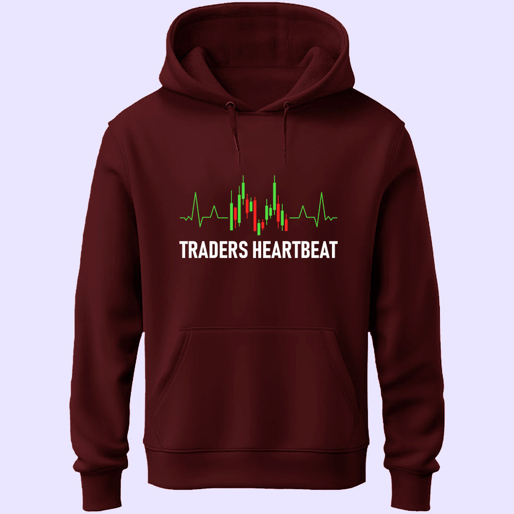 Traders Heartbeat Unisex Hoodie