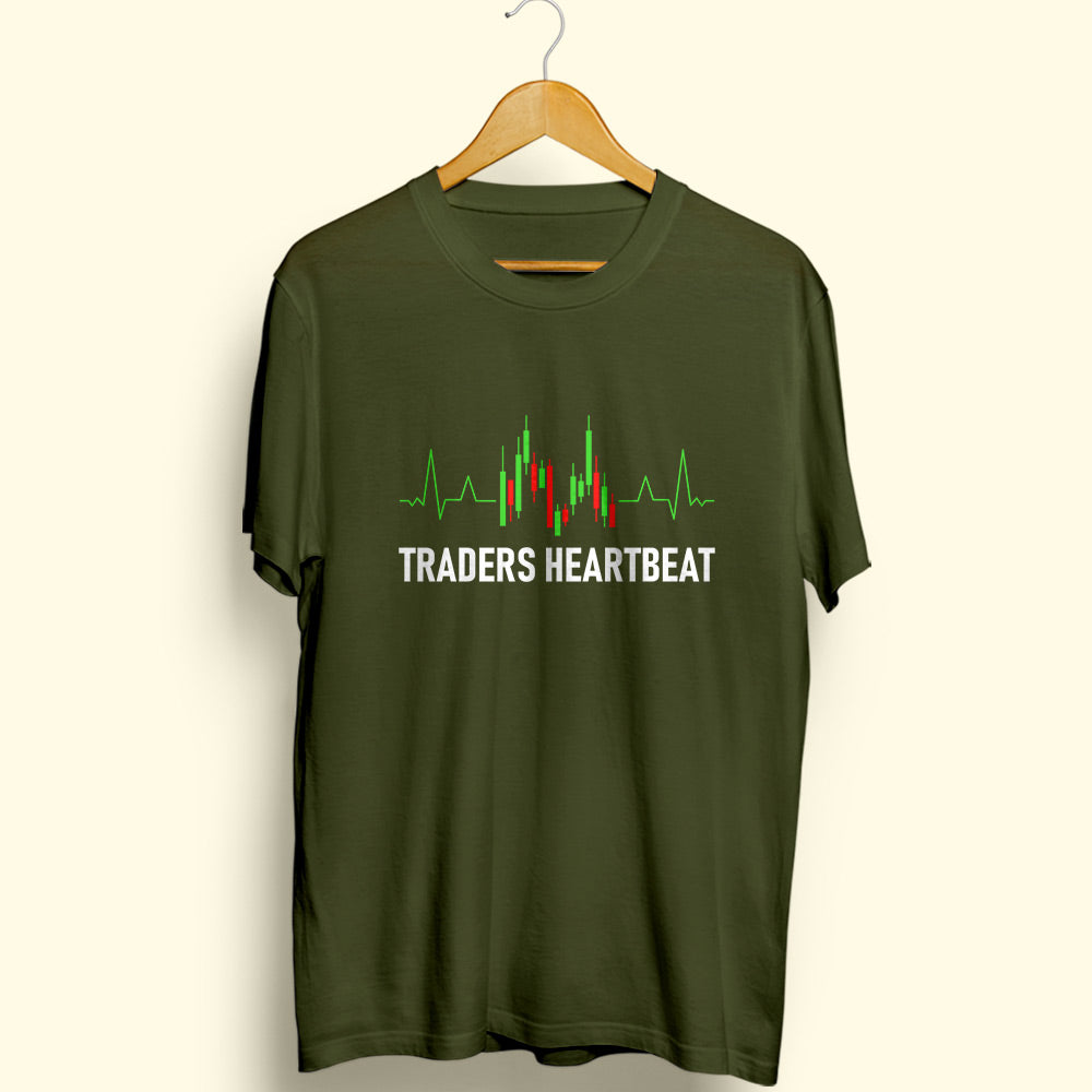 Traders Heartbeat Half Sleeve T-Shirt