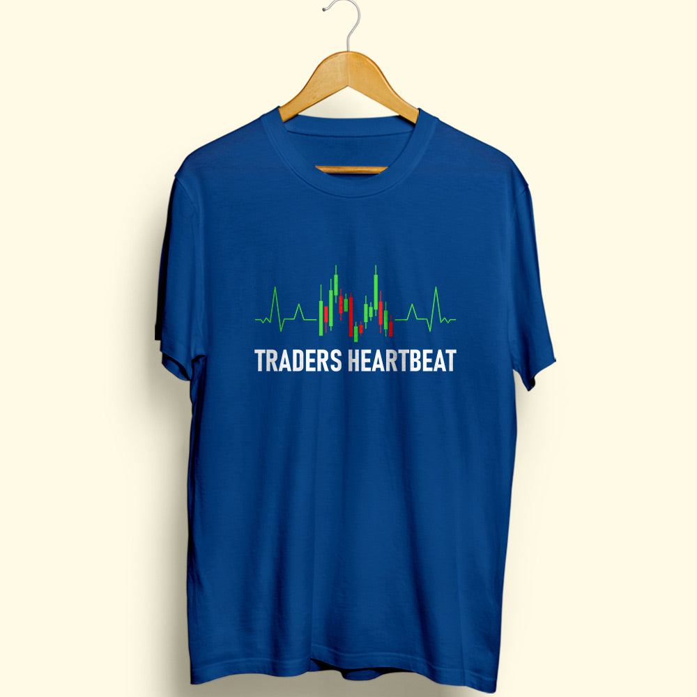 Traders Heartbeat Half Sleeve T-Shirt