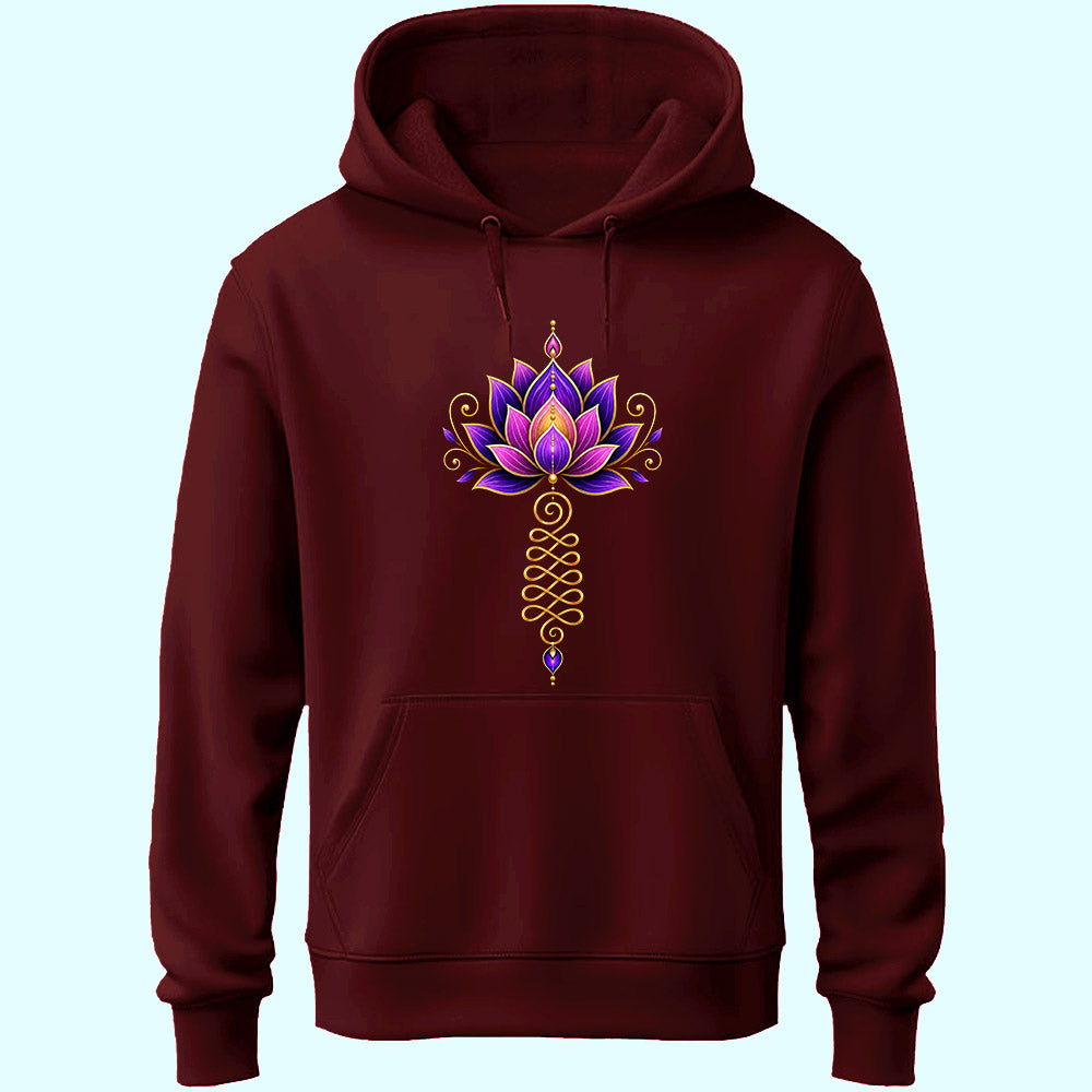 Unalome Lotus Unisex Hoodie