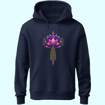 Unalome Lotus Unisex Hoodie