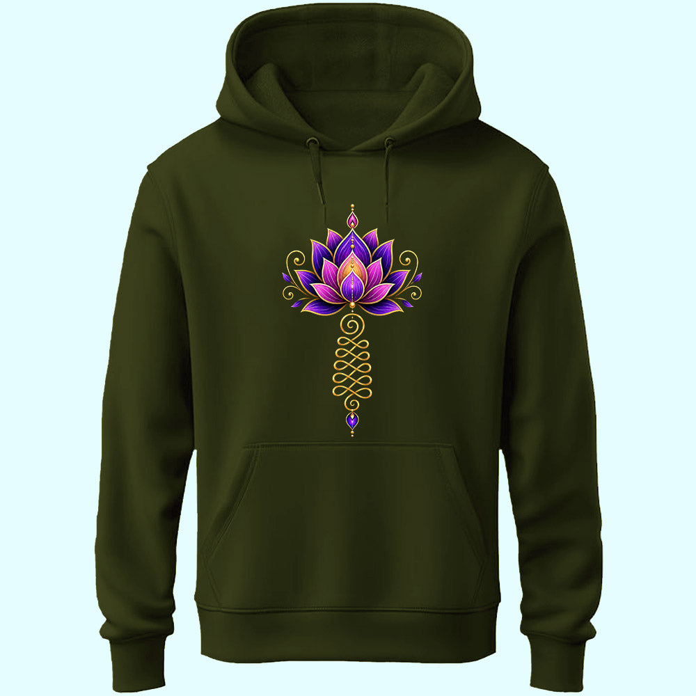 Unalome Lotus Unisex Hoodie