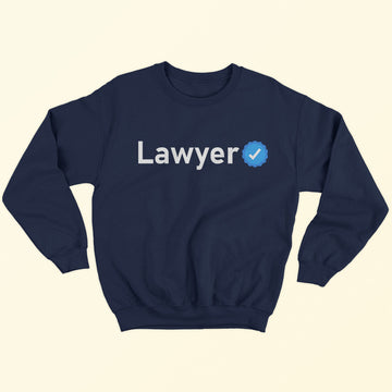 Verified Lawyer Sweatshirt