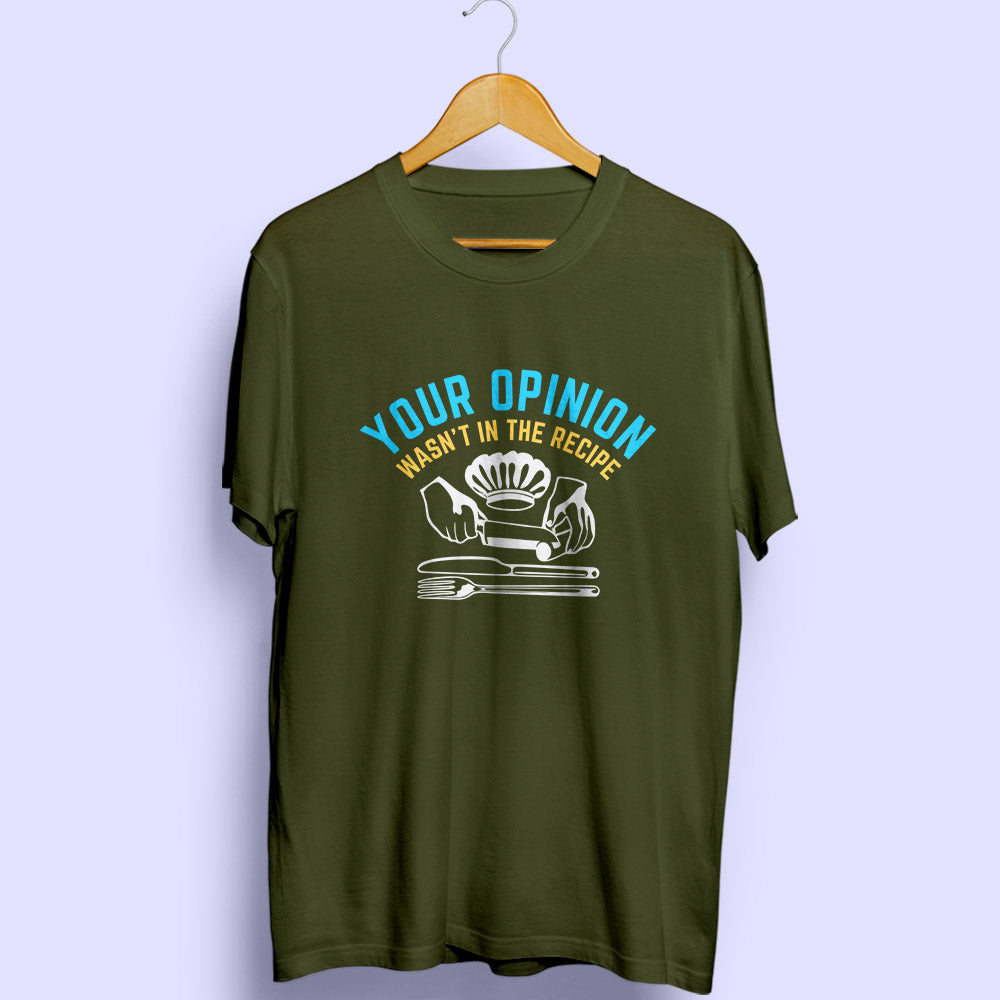 Wasn't In The Recipe Half Sleeve T-Shirt