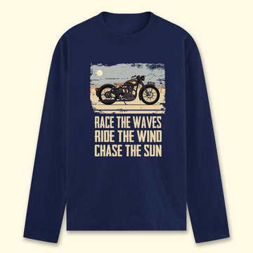 Waves Wind Sun Full Sleeve T-shirt - Soul & Peace