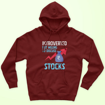 Willing To Discuss Stocks Unisex Hoodie