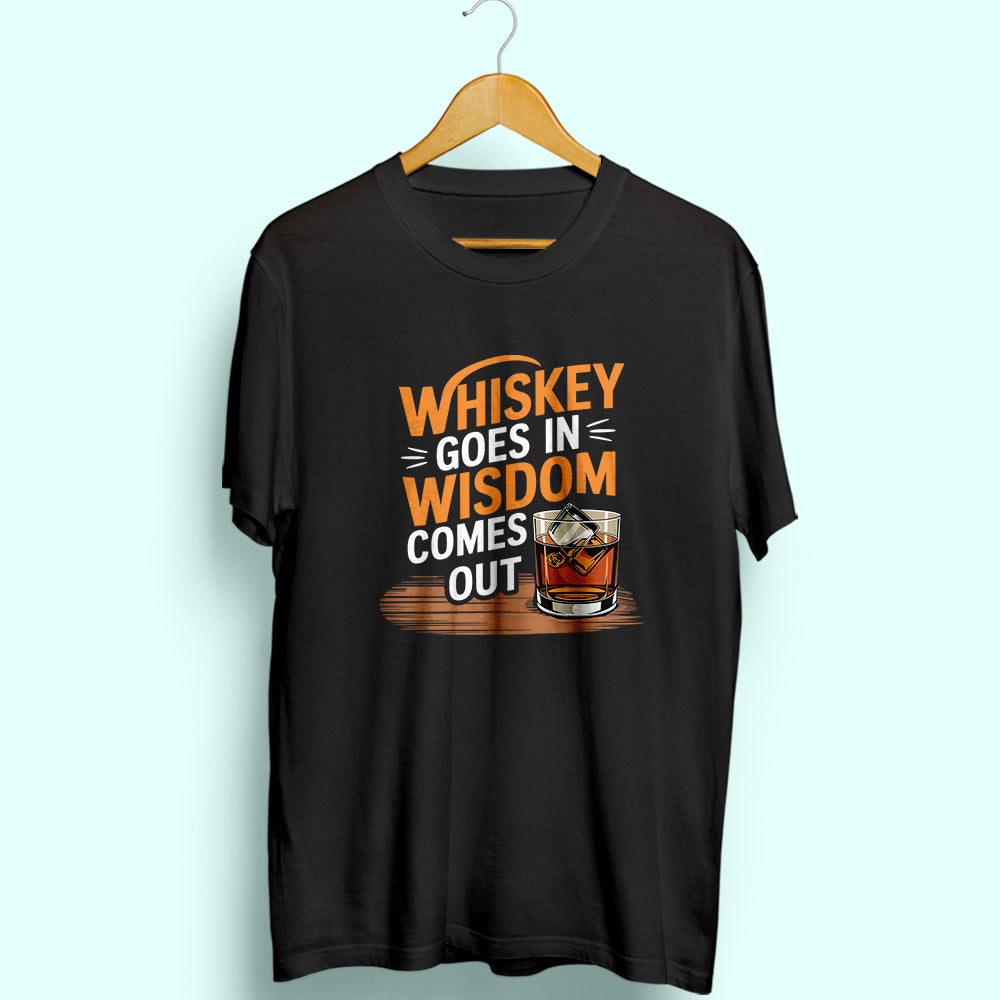 Wisdom Comes Out Half Sleeve T-Shirt