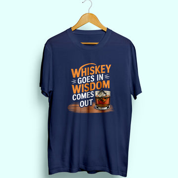 Wisdom Comes Out Half Sleeve T-Shirt