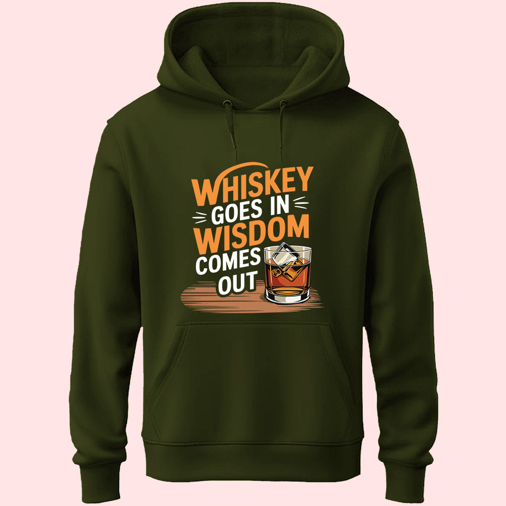 Wisdom Comes Out Unisex Hoodie