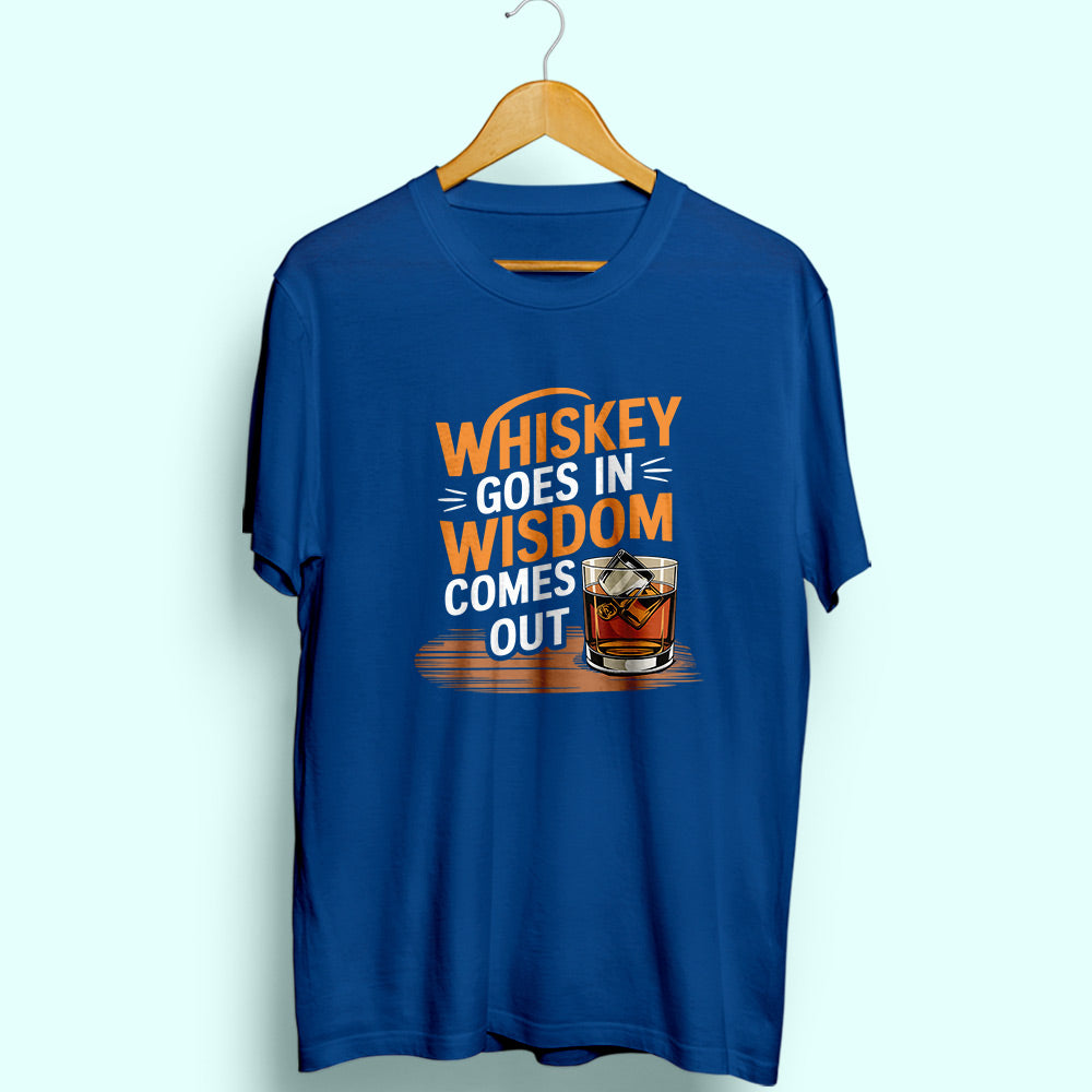 Wisdom Comes Out Half Sleeve T-Shirt