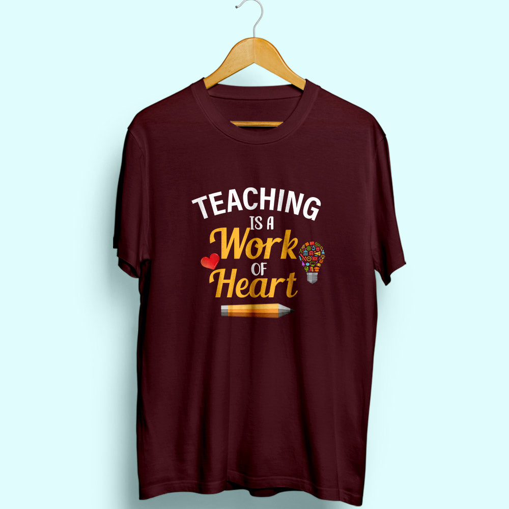Work Of Heart Half Sleeve T-Shirt - Soul & Peace