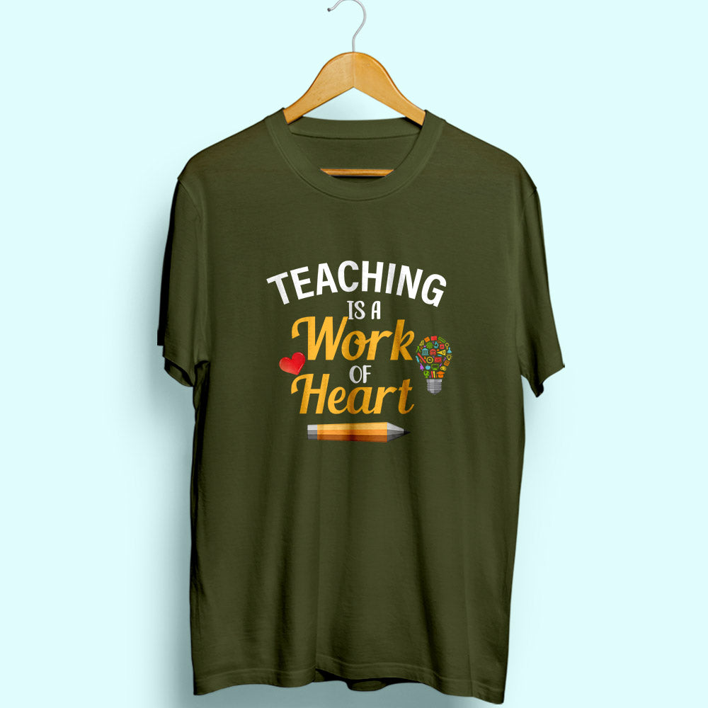 Work Of Heart Half Sleeve T-Shirt - Soul & Peace