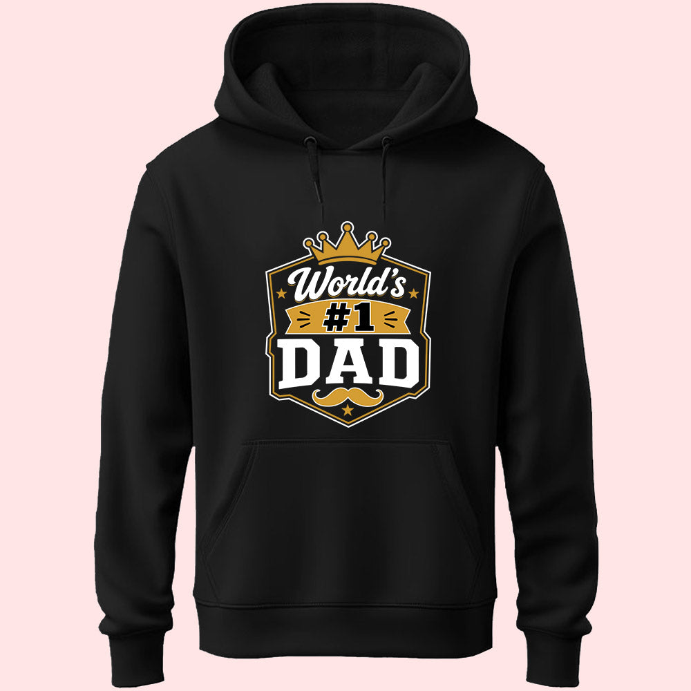 World's #1 Dad Unisex Hoodie