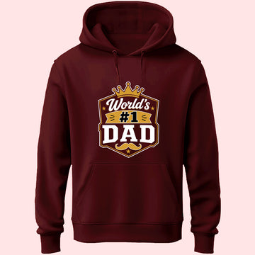 World's #1 Dad Unisex Hoodie