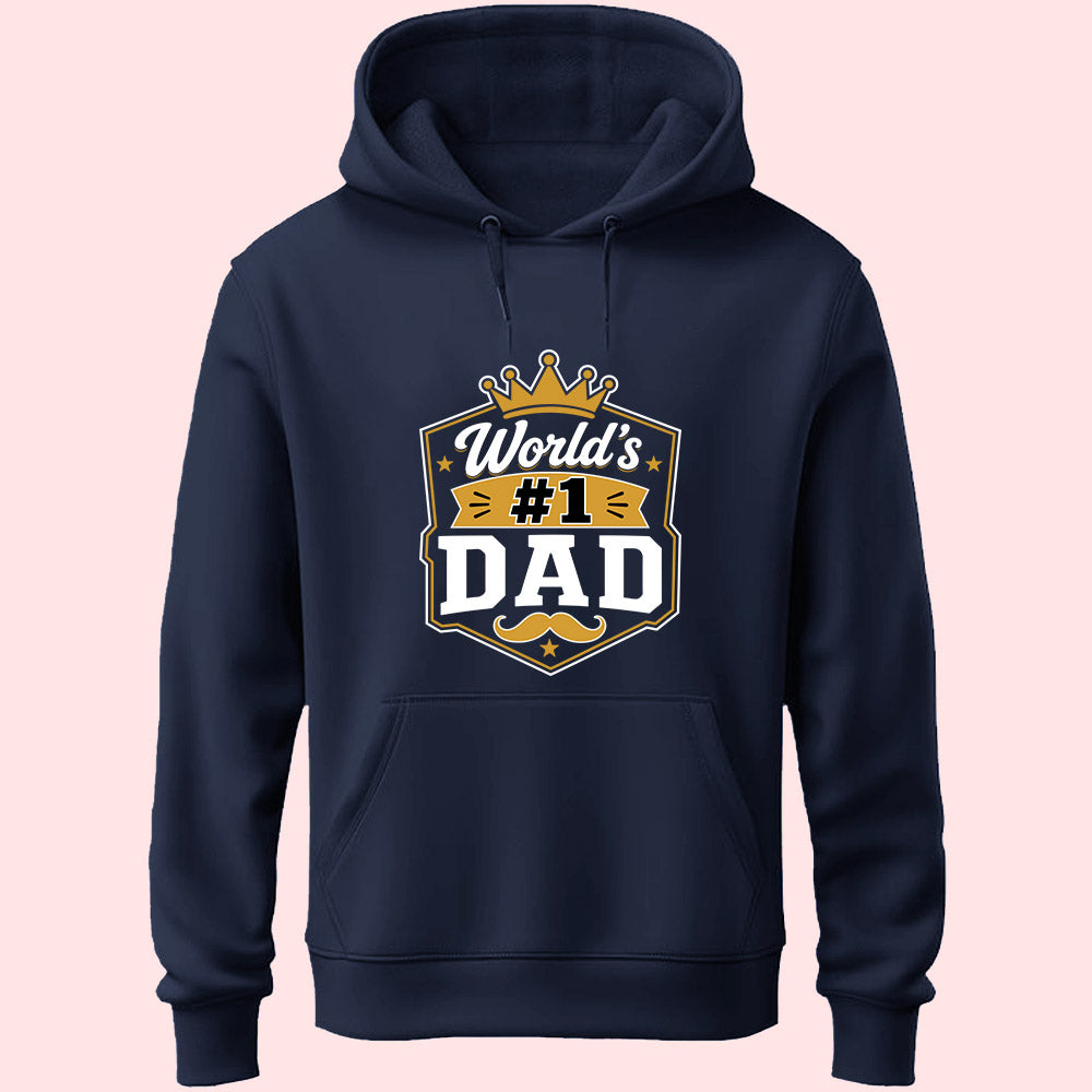 World's #1 Dad Unisex Hoodie
