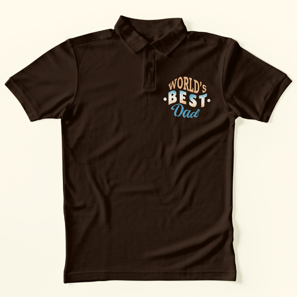 World's Best Dad Polo T-Shirt