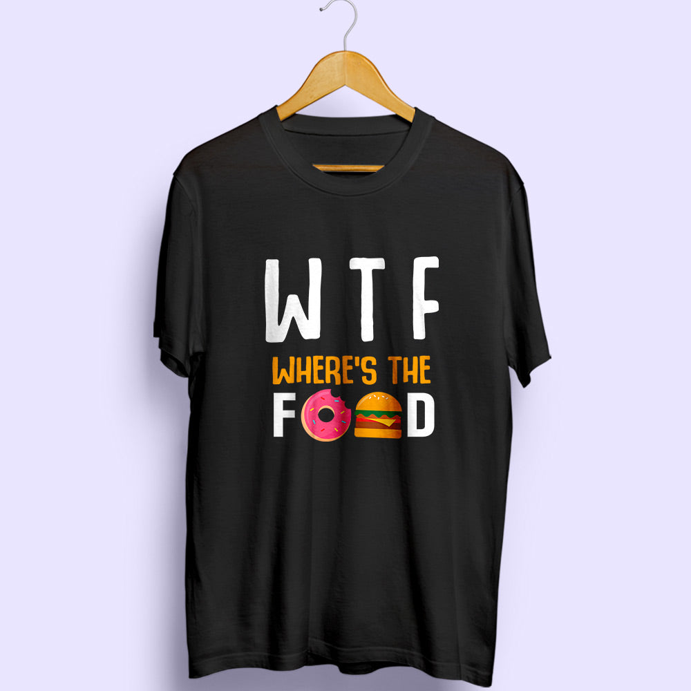 Where's The Food Half Sleeve T-Shirt - Soul & Peace