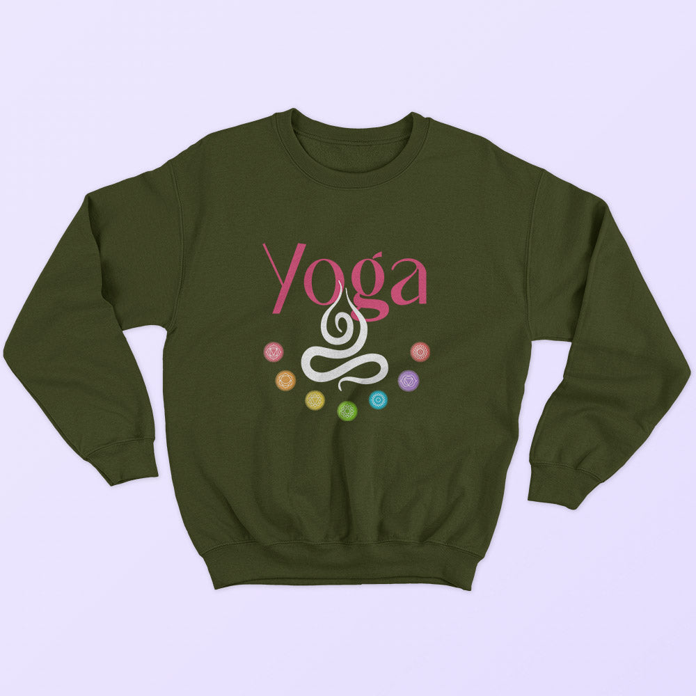 Yoga Chakras Sweatshirt