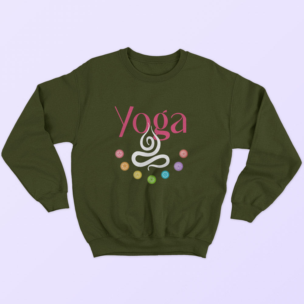 Yoga Chakras Sweatshirt - Soul & Peace