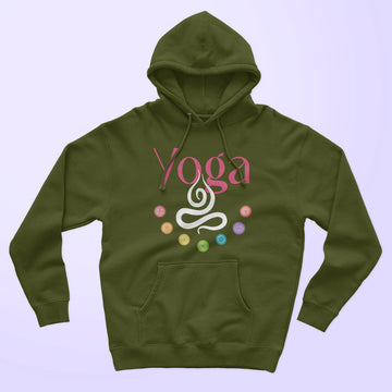 Yoga Chakras Unisex Hoodie